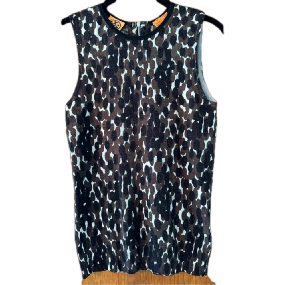 Vintage Tory Burch Sleeveless Merino Wool Top- Size XS